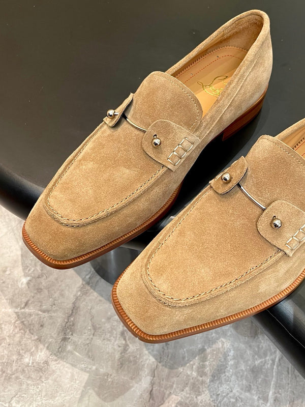 CL Men's Loafer Beige Suede SHW
