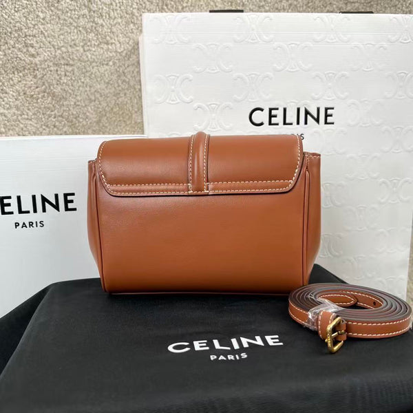 Celine Soft 18 Bag Tan Smooth Calfskin