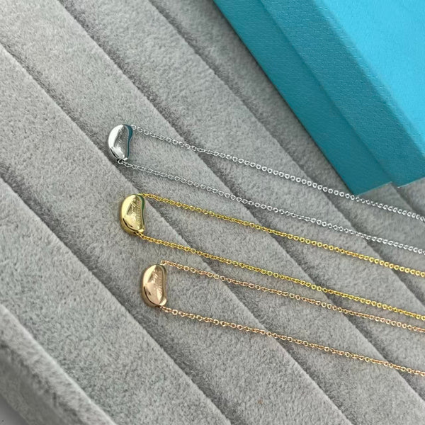 Tiffany & Co. Elsa Peretti Bean Pendant Necklace