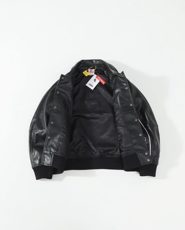 Sup x Nike Bomber Jacket Black Leather