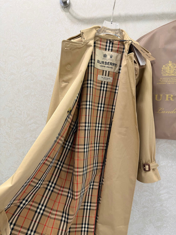 BRR Kensington Trench Coat Beige Cotton