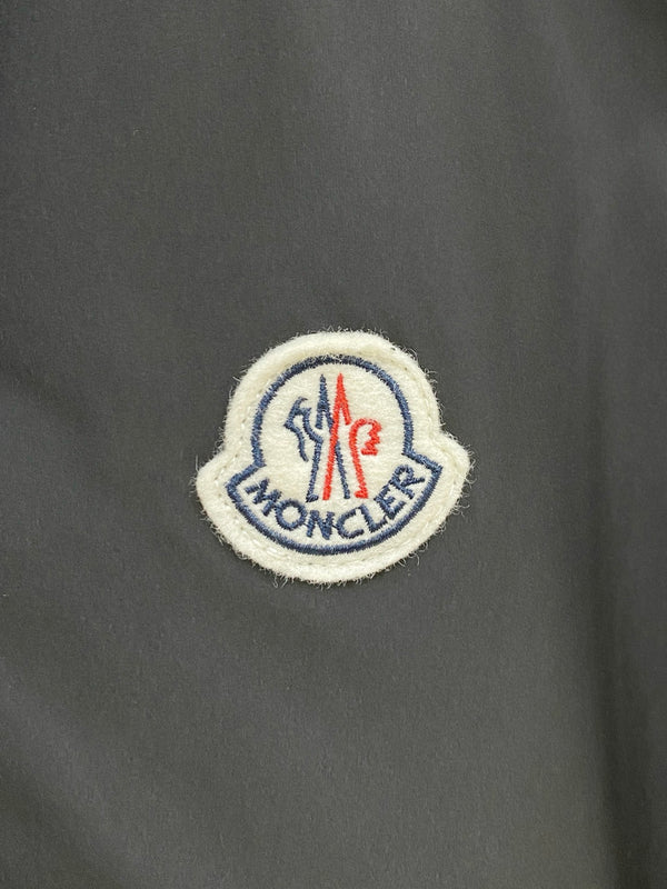 MC Hooded Windbreaker Jacket Black Nylon