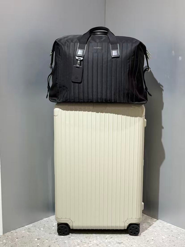 Rimowa 26FW Never Still Medium Duffle Bag 50cm Black Econyl Nylon