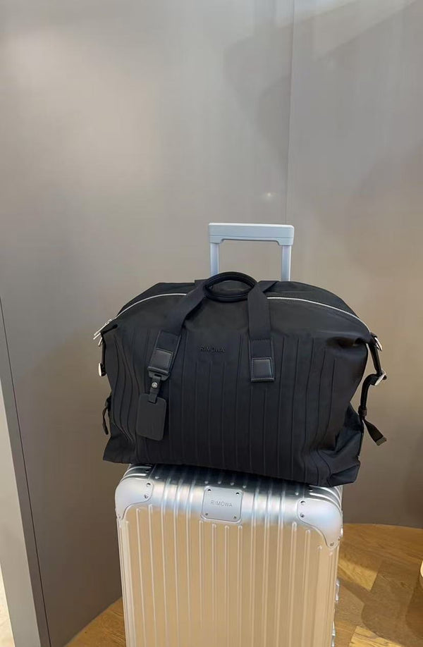 Rimowa 26FW Never Still Medium Duffle Bag 50cm Black Econyl Nylon