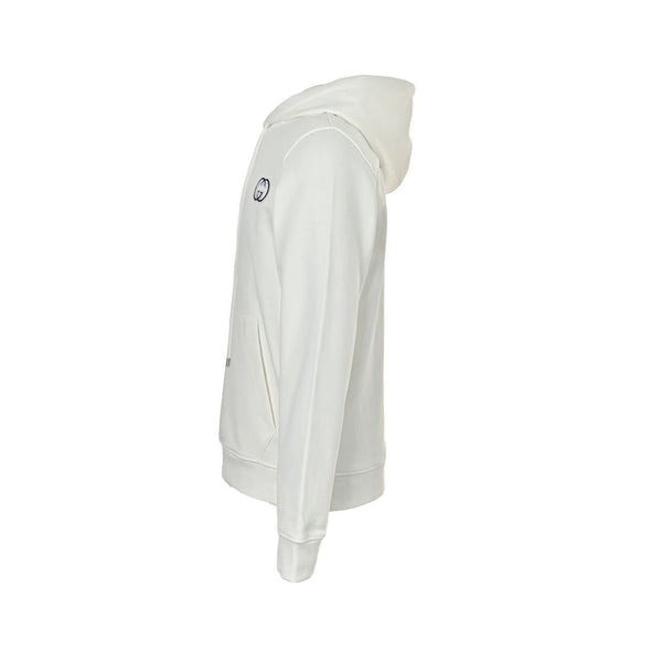 GG Men's Interlocking G Drawstring Hoodie White