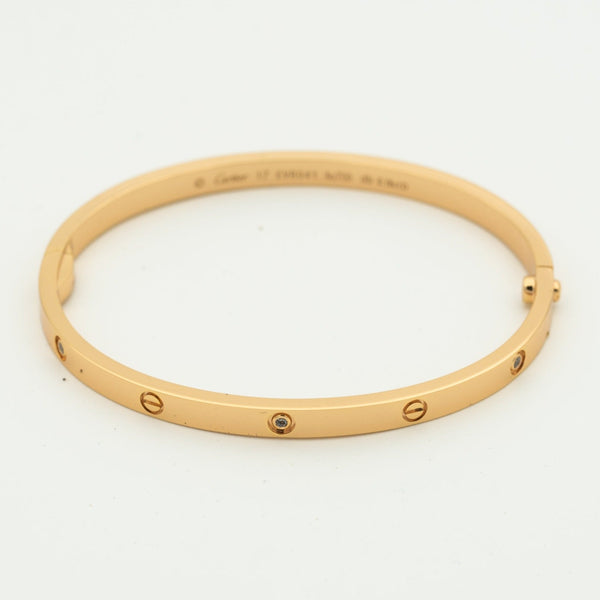 LOVE BRACELET 3.65MM 6 DIAMONDS