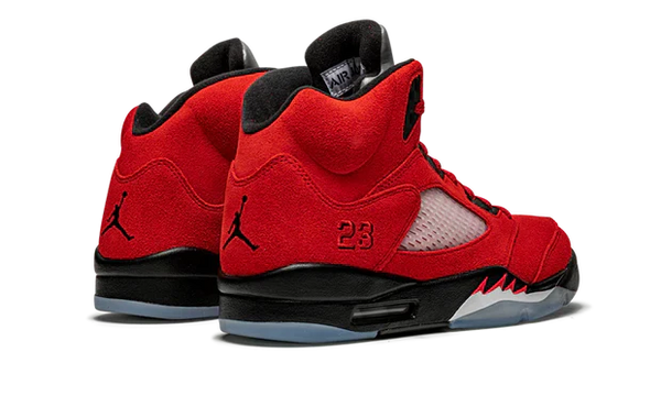 Nike Air Jordan 5 Retro Bull Red Black Suede