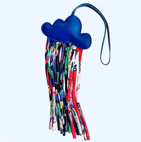 Hermès Nuage Charms Cuir Soie