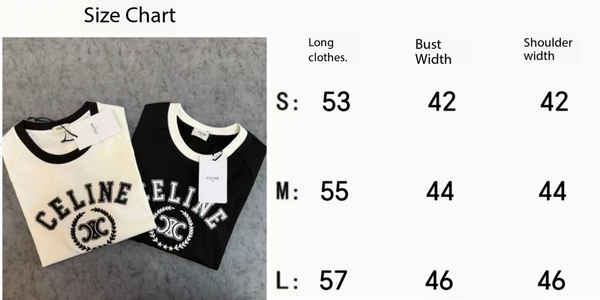 Celine SS26 Fitted short-sleeved T-shirt Cotton 350428