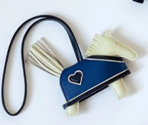 Hermès Rodeo PM Charm in Leather