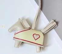 Hermès Rodeo PM Charm in Leather