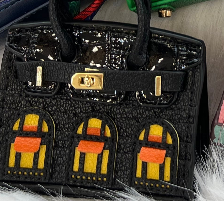 Hermes Charm bag House Doll in Leather