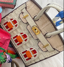 Hermes Charm bag House Doll in Leather