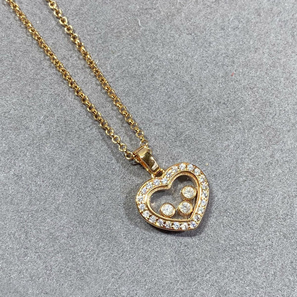 HAPPY HEART DIAMOND NECKLACE