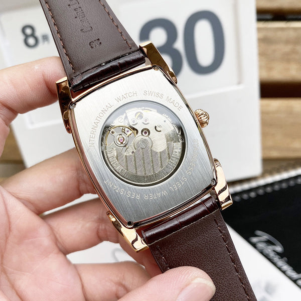 CELLINI CLASSIC 50MM BLACK LEATHER CORD