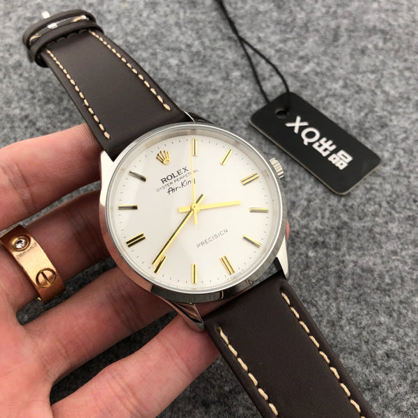 OYSTER PERPETUAL AIR KING 40MM PELLE