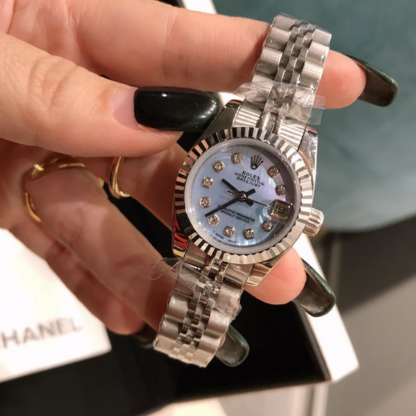 DATE JUST 28MM TEMPRATO DI DIAMANTI