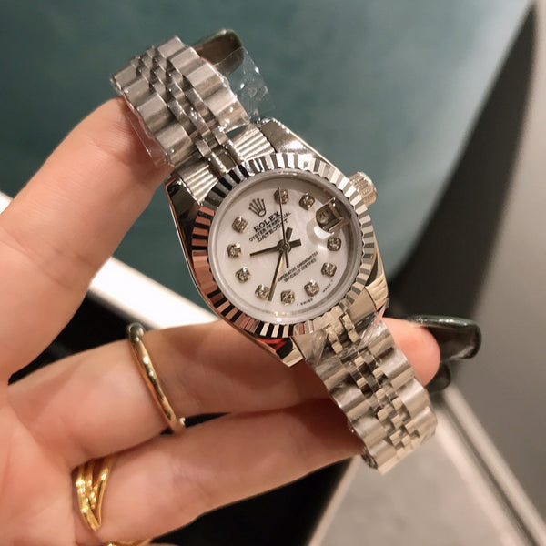 DATE JUST 28MM TEMPRATO DI DIAMANTI