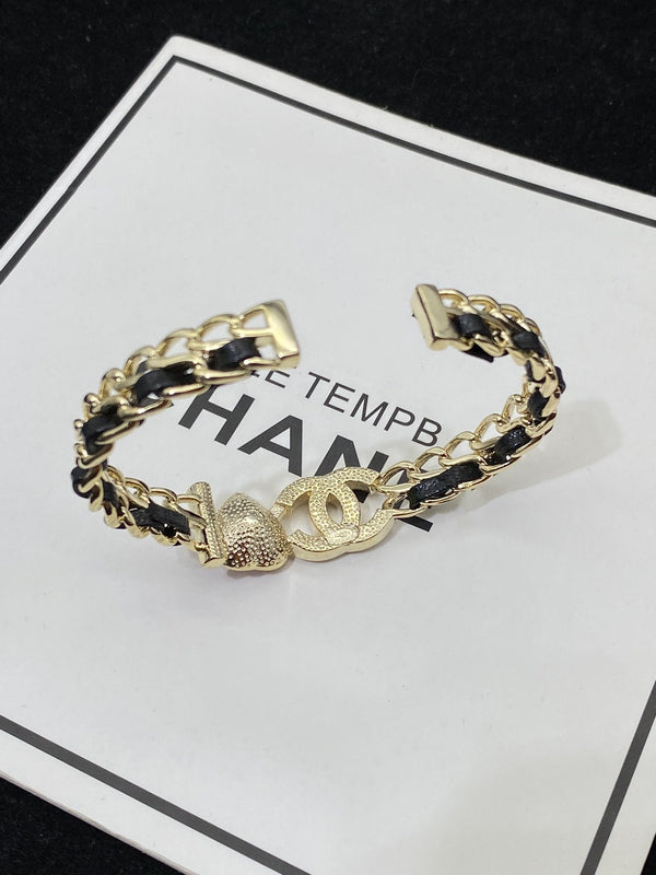 CC HEART PINK BRACELET GOLD DIAMOND