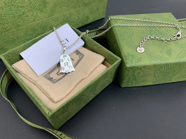 GG GHOST RED NECKLACE