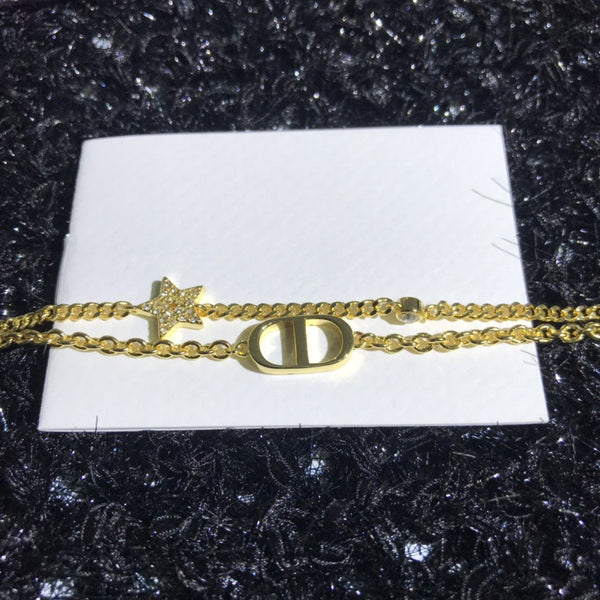 PETIT CD DOUBLE NECKLACE