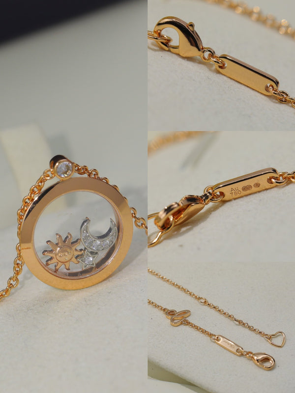 SUN MOON STAR NECKLACE