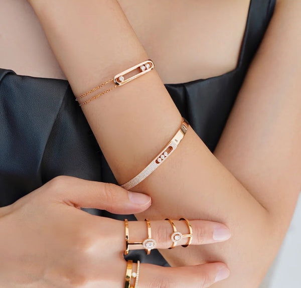 MOVE NOA PM PAVED DIAMOND BRACELET