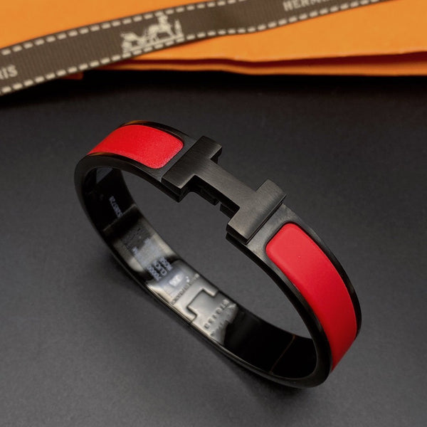 BRACCIALE CLIC HM SO NERO ROSSO