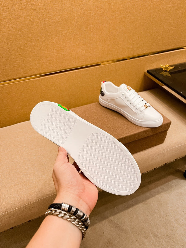 GG ACE EMBROIDERED WHITE BEE