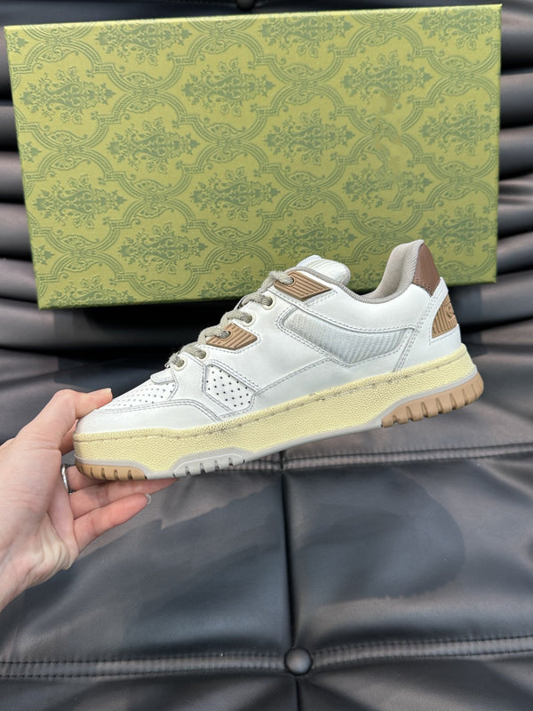 GG WHITE BROWN DISTRESSED EFFECT