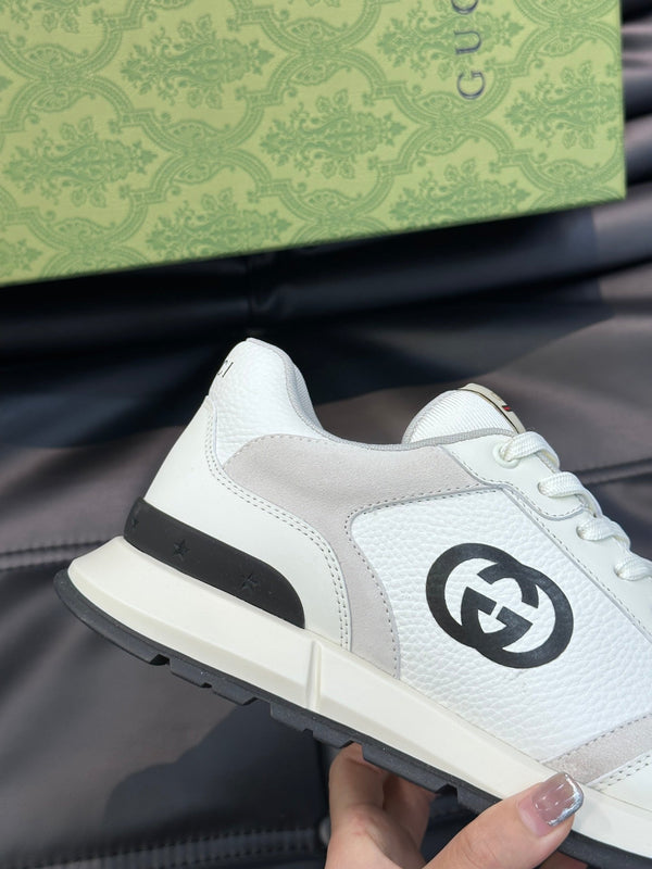 SCARPE DA GIOCO GG MARRONE BIANCO