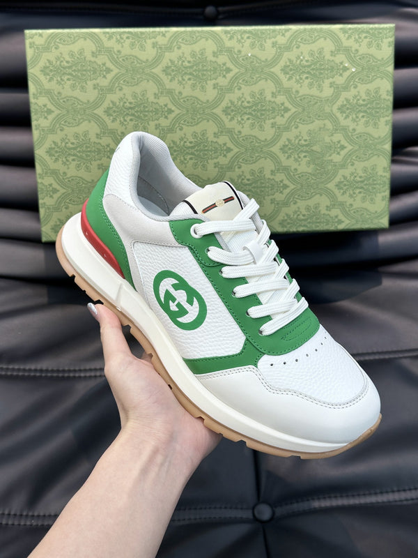 GG TRAINER GREEN WHITE
