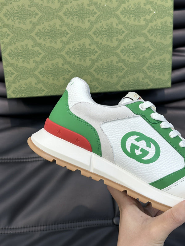GG TRAINER GREEN WHITE