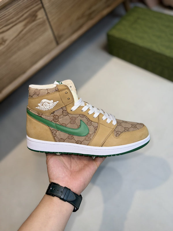 GG AIR JORDAN BROWN GREEN