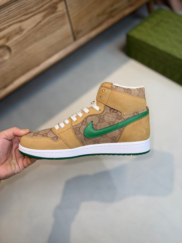 GG AIR JORDAN BROWN GREEN