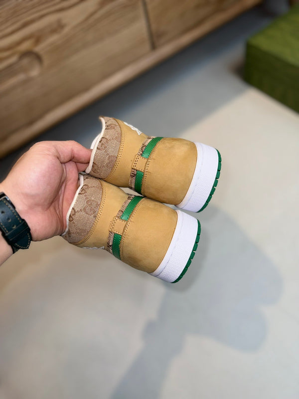 GG AIR JORDAN BROWN GREEN