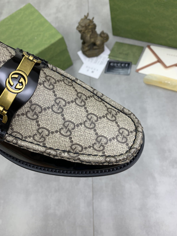 GG LOAFER MEN'S BROWN LEATHER