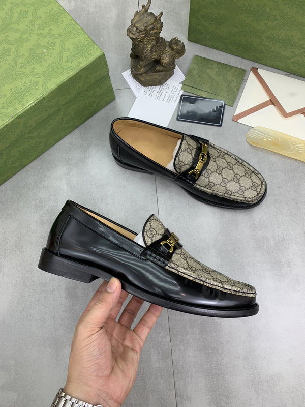 GG LOAFER MEN'S BROWN LEATHER