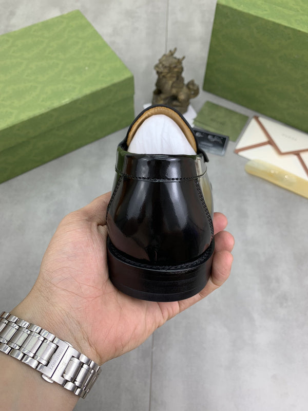 GG LOAFER MEN'S BROWN LEATHER