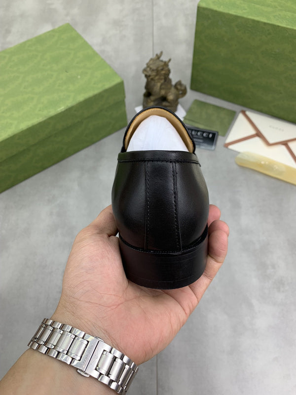 GG MEN'S LOAFER BLACK COWHIDE