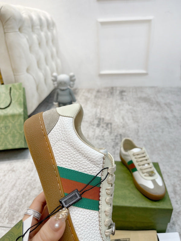 SNEAKERS GG ARDESIA PELLE BIANCA