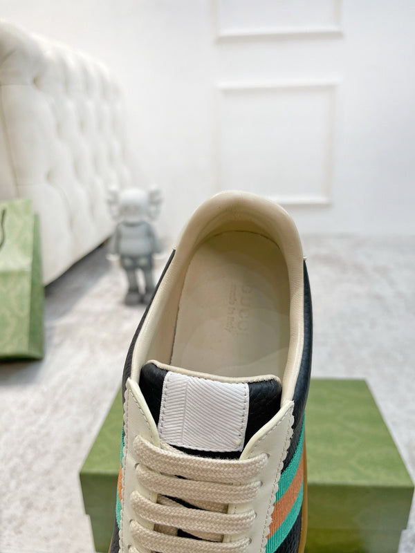 GG SNEAKERS ARDESIA BROWN BLACK LEATHER