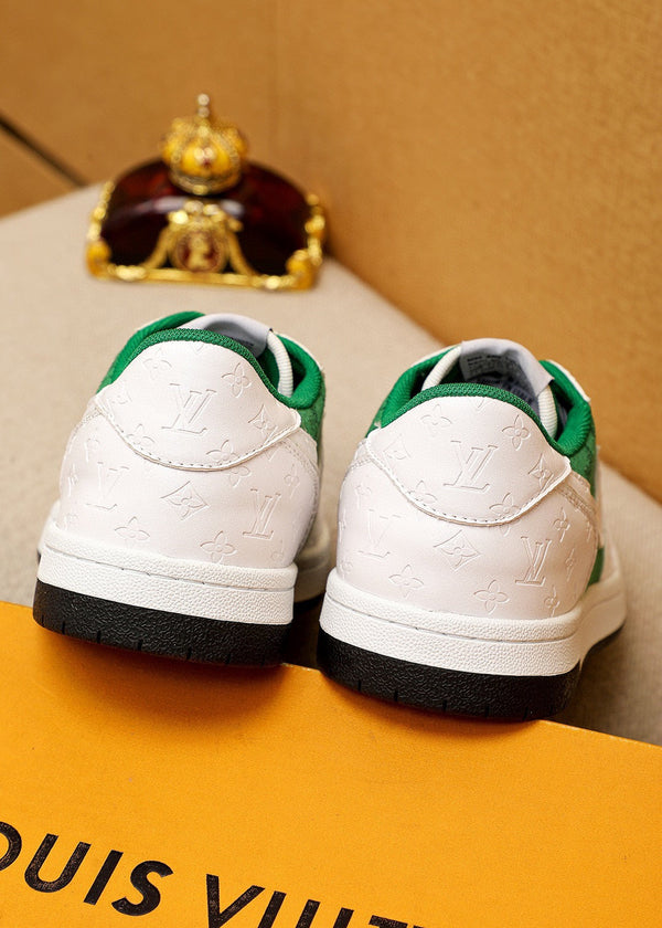 AIR FORCE LV MONOGRAM SNEAKER WHITE GREEN
