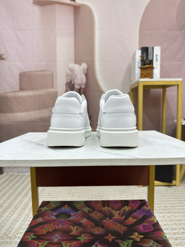 LV MENS MATCH UP SNEAKER MONOGRAM WHITE