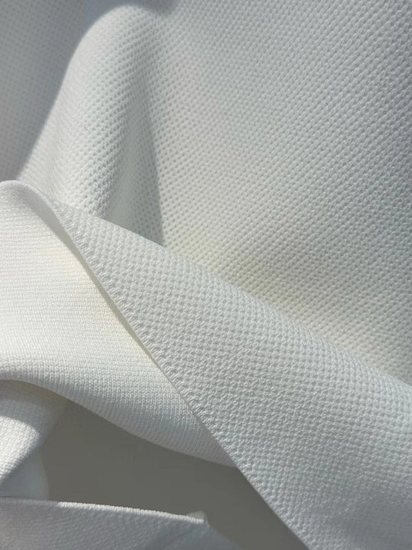 Dior 25 Black Red Neckline Viscose White Tank Top