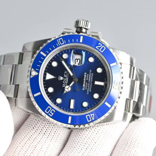 SUBMARINER DATE 41MM OCEAN BLUE CUSTOM BEST VERSION