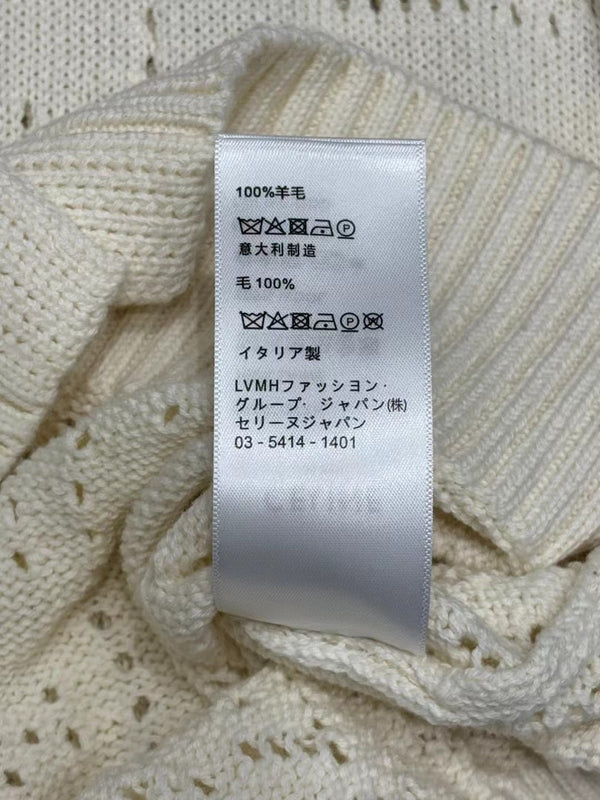 Celine Short Cardigan in Off White Cashmere