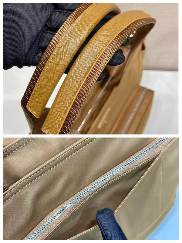 Prad Baby Bag Brown Re-Nylon