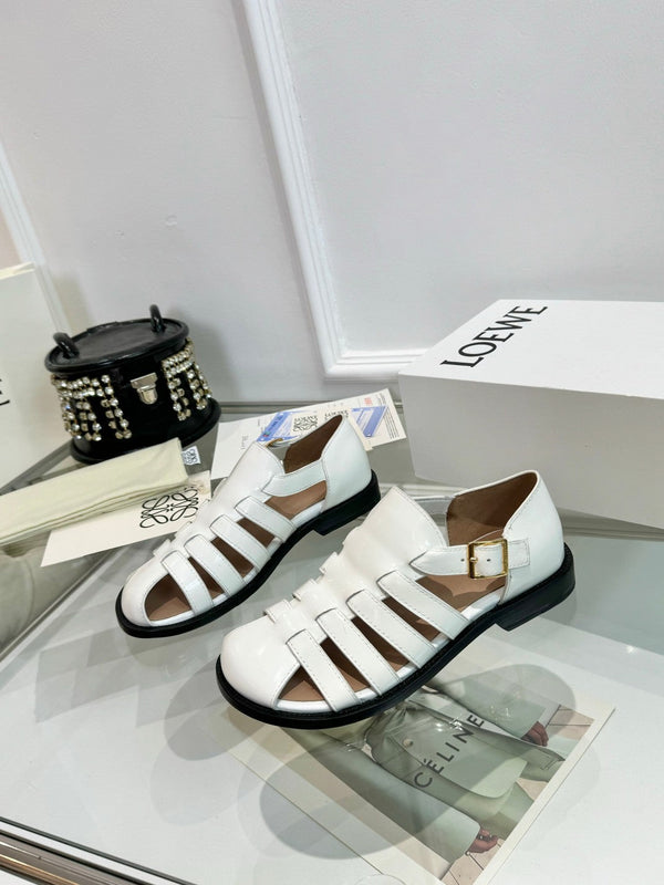 Loewe Campo Sandals Sheepskin