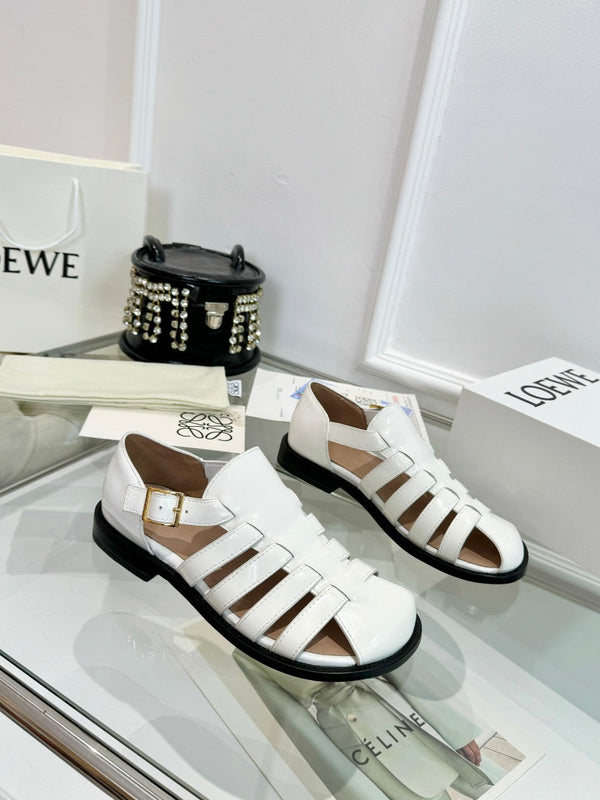 Loewe Campo Sandals Sheepskin